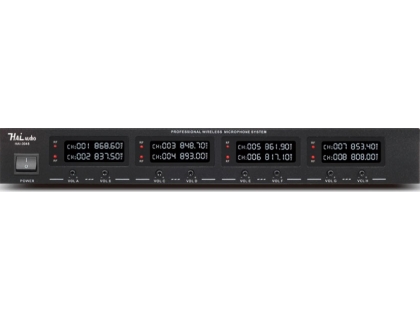 HAI-3038 | Eight channels wireless conference microphone