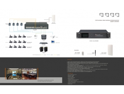 2.4 G Digital wireless conference solution